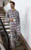 Hibernation Plaid Button-Front Men's Pajamas - Pet & Owner sold by Pajamagram