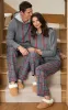 Gray Plaid Hoodie & Pant Men's Pajamas sold by Pajamagram