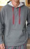 Gray Plaid Hoodie & Pant Men's Pajamas sold by Pajamagram