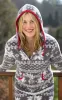 Nordic Fleece Hoodie-Footie Onesie Pajamas sold by Pajamagram