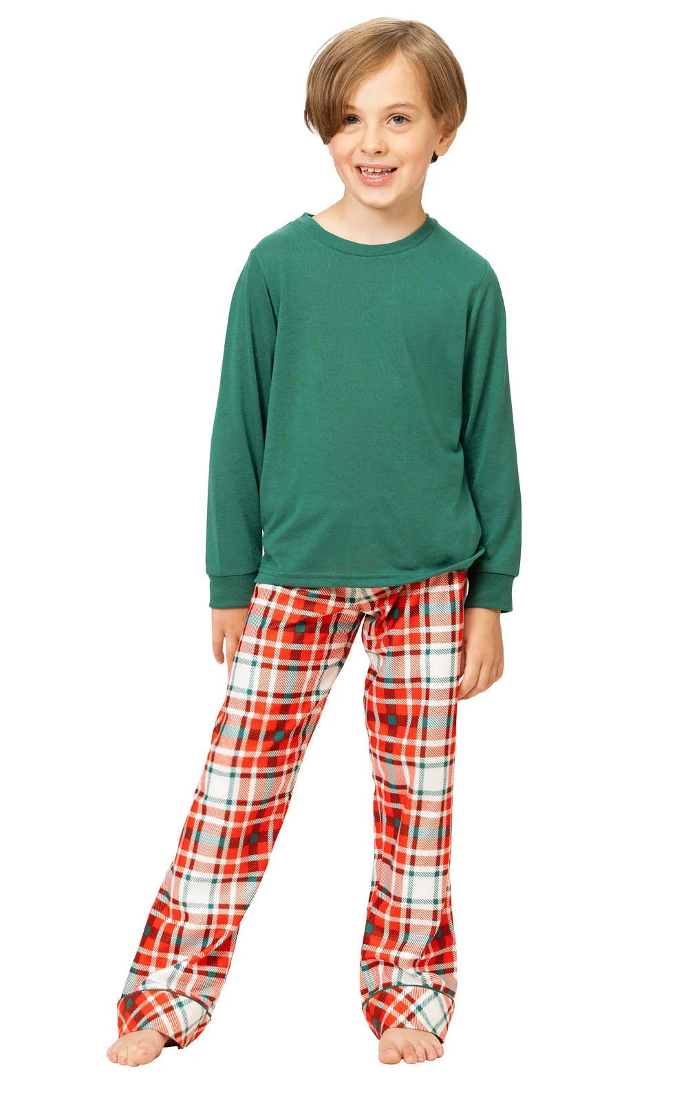 Modern Plaid Matching Family Set - Evergreen sold by Pajamagram product image thumbnail 5