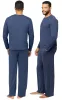 Comfort Club Henley Men's Pajamas - Couples sold by Pajamagram
