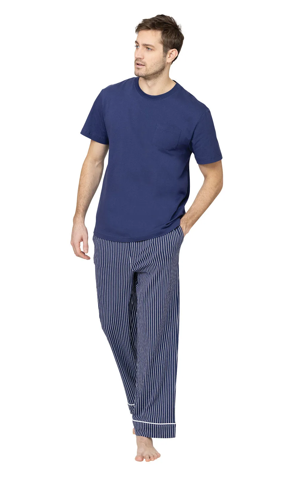 Short Sleeve Pullover Men's Pajamas- Final Sale sold by Pajamagram product image thumbnail 2