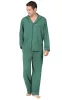 Solid Jersey Button-Front Men's Pajamas sold by Pajamagram