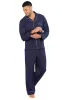 Solid Jersey Button-Front Men's Pajamas sold by Pajamagram