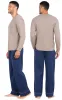 Printed Long Sleeve Pullover Men's Pajamas sold by Pajamagram