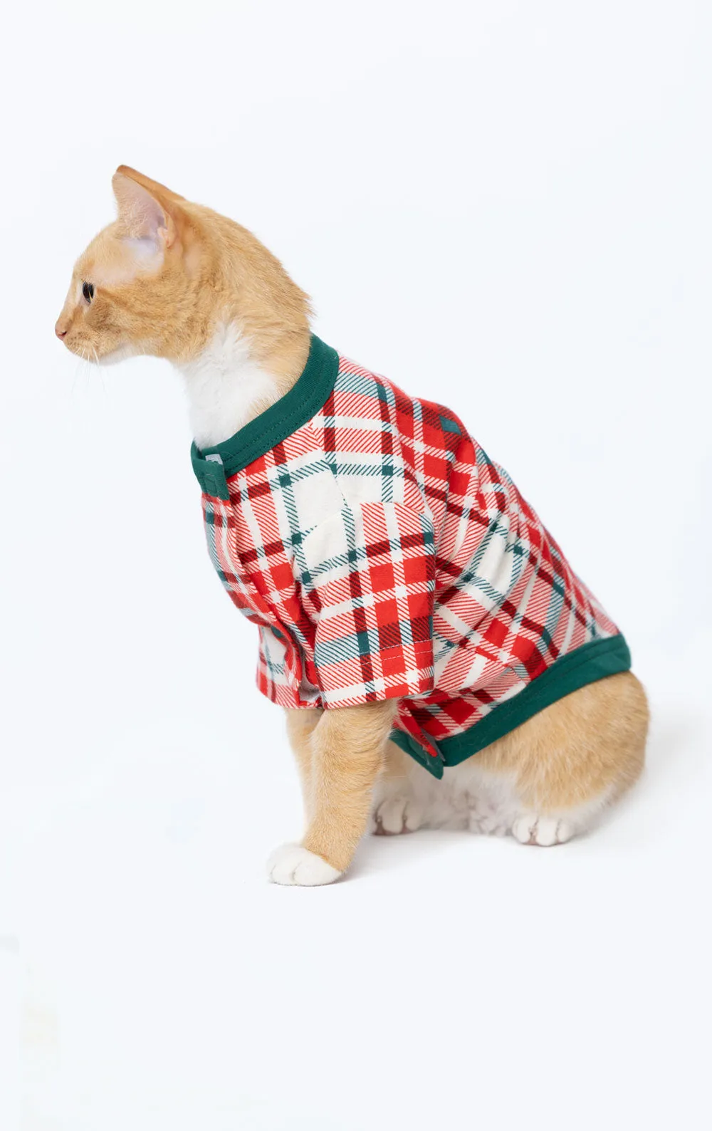 Modern Plaid Pet Pajamas - Pet & Owner sold by Pajamagram product image thumbnail 2