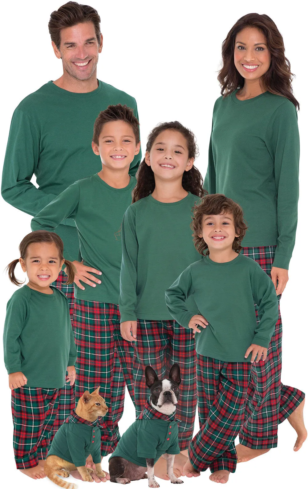 Christmas Plaid Men's Pajamas - Family Set sold by Pajamagram product image thumbnail 2