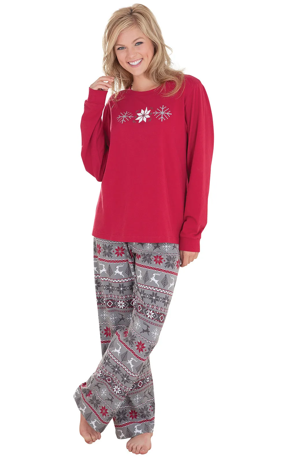 Nordic Pullover Pajamas - Couples sold by Pajamagram