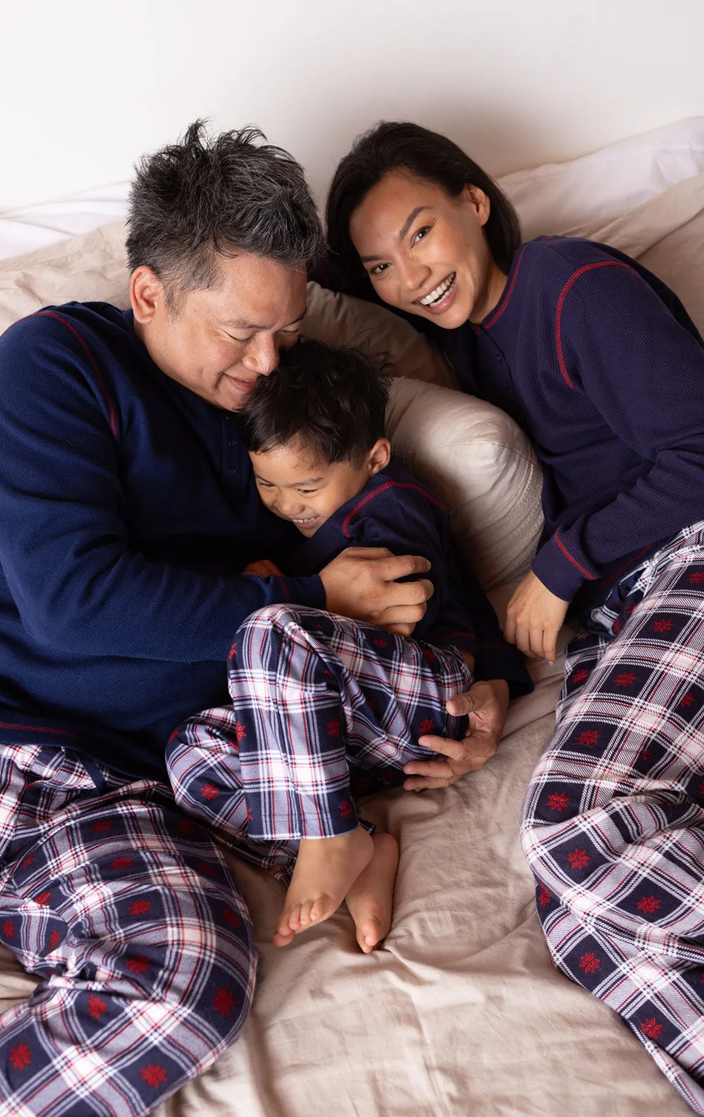 Snowfall Plaid Flannel Matching Family Pajamas sold by Pajamagram product image thumbnail 2