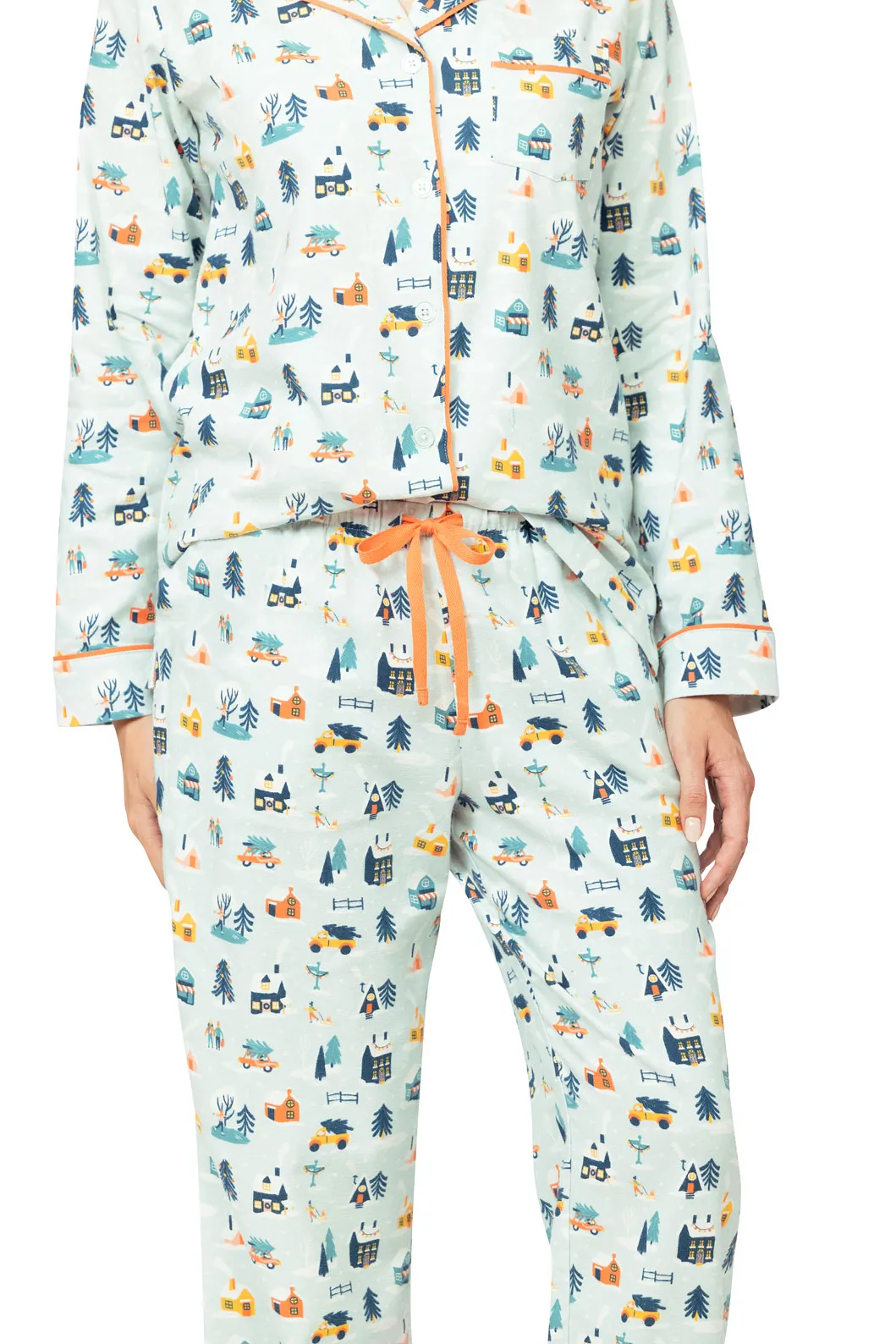 Snow Globe Button-Front Pajamas - Pet & Owner sold by Pajamagram product image thumbnail 4