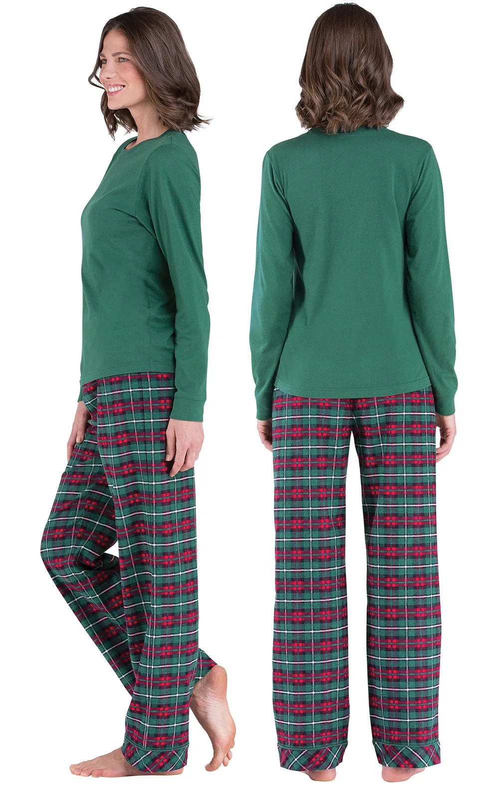 Christmas Plaid Pajamas - Couples sold by Pajamagram product image thumbnail 2