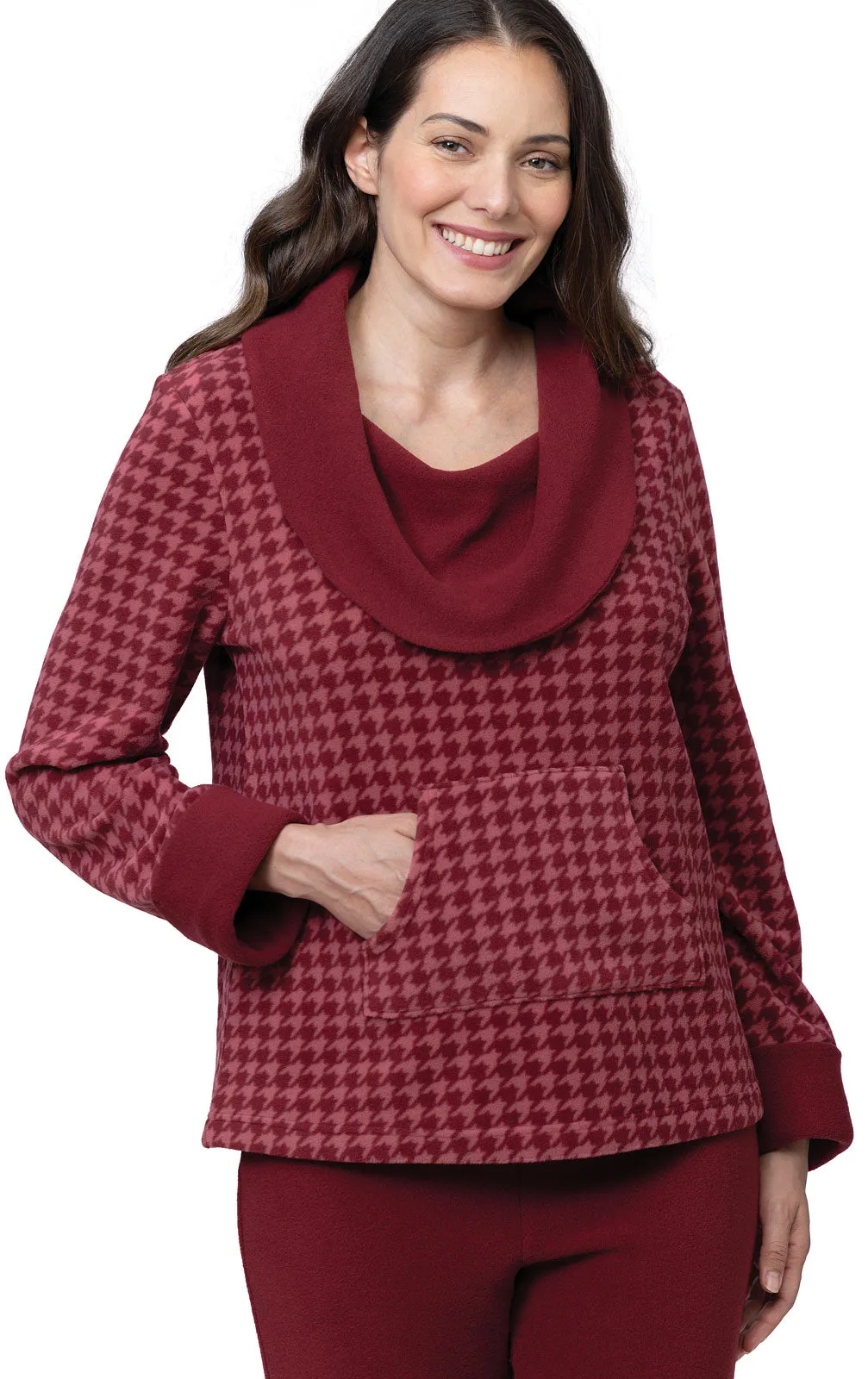 Super Soft Cowl-Neck Pajamas sold by Pajamagram product image thumbnail 3