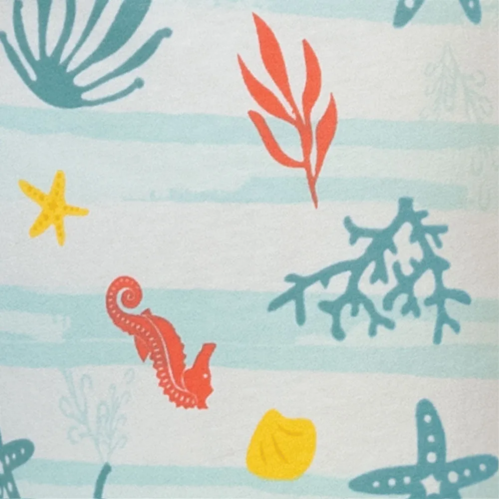 Teal Reef Pocket Tee Capri Pajamas- Final Sale sold by Pajamagram product image thumbnail 3