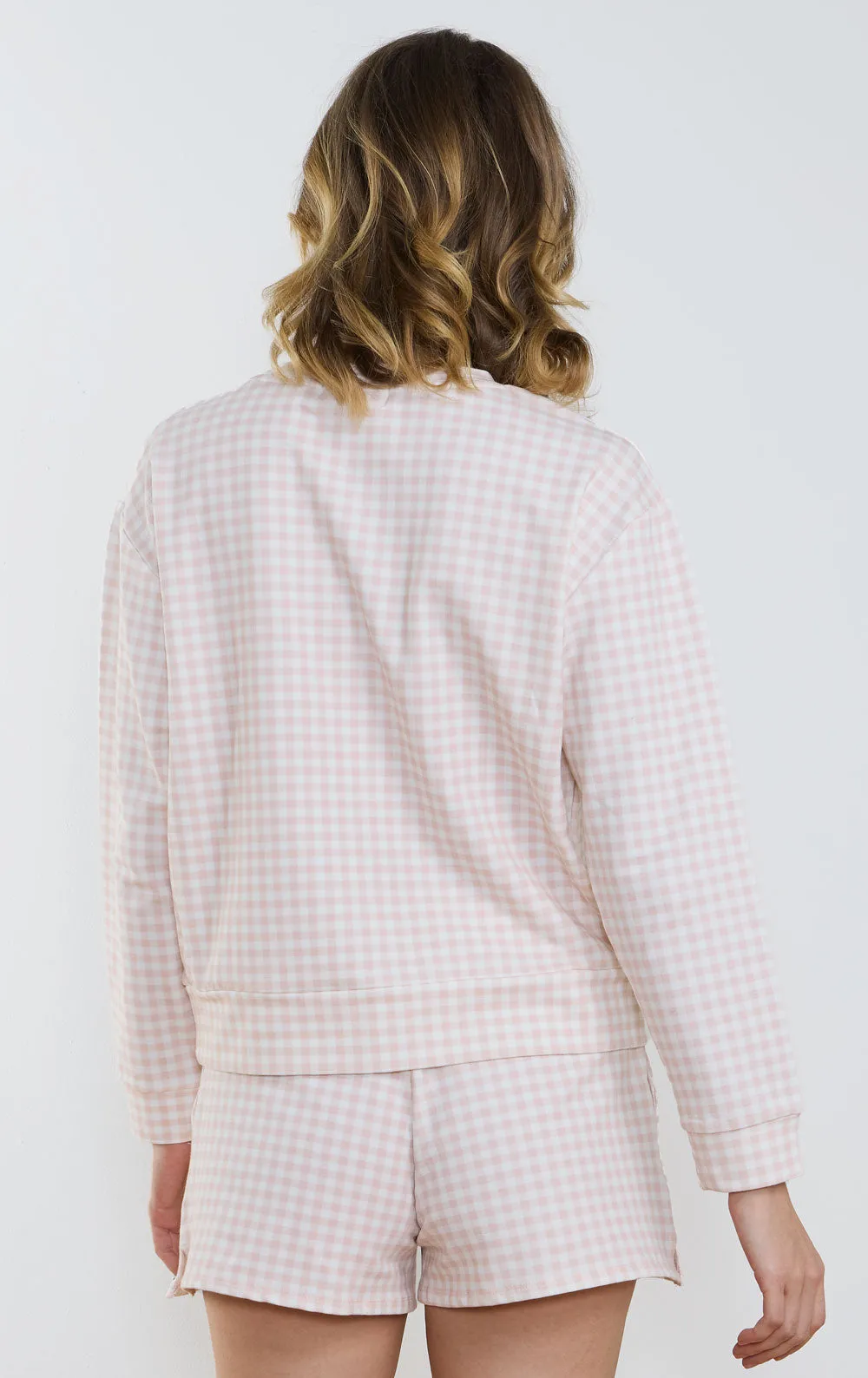 Gingham French Terry Pullover sold by Pajamagram product image thumbnail 4