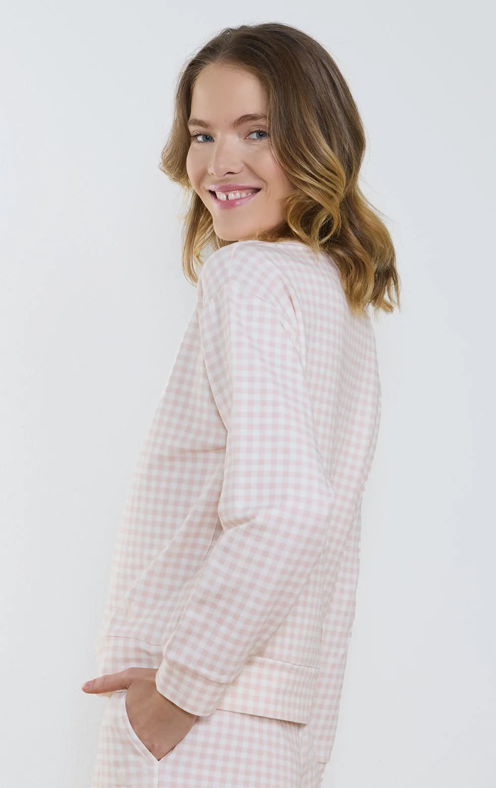 Gingham French Terry Pullover sold by Pajamagram product image thumbnail 3
