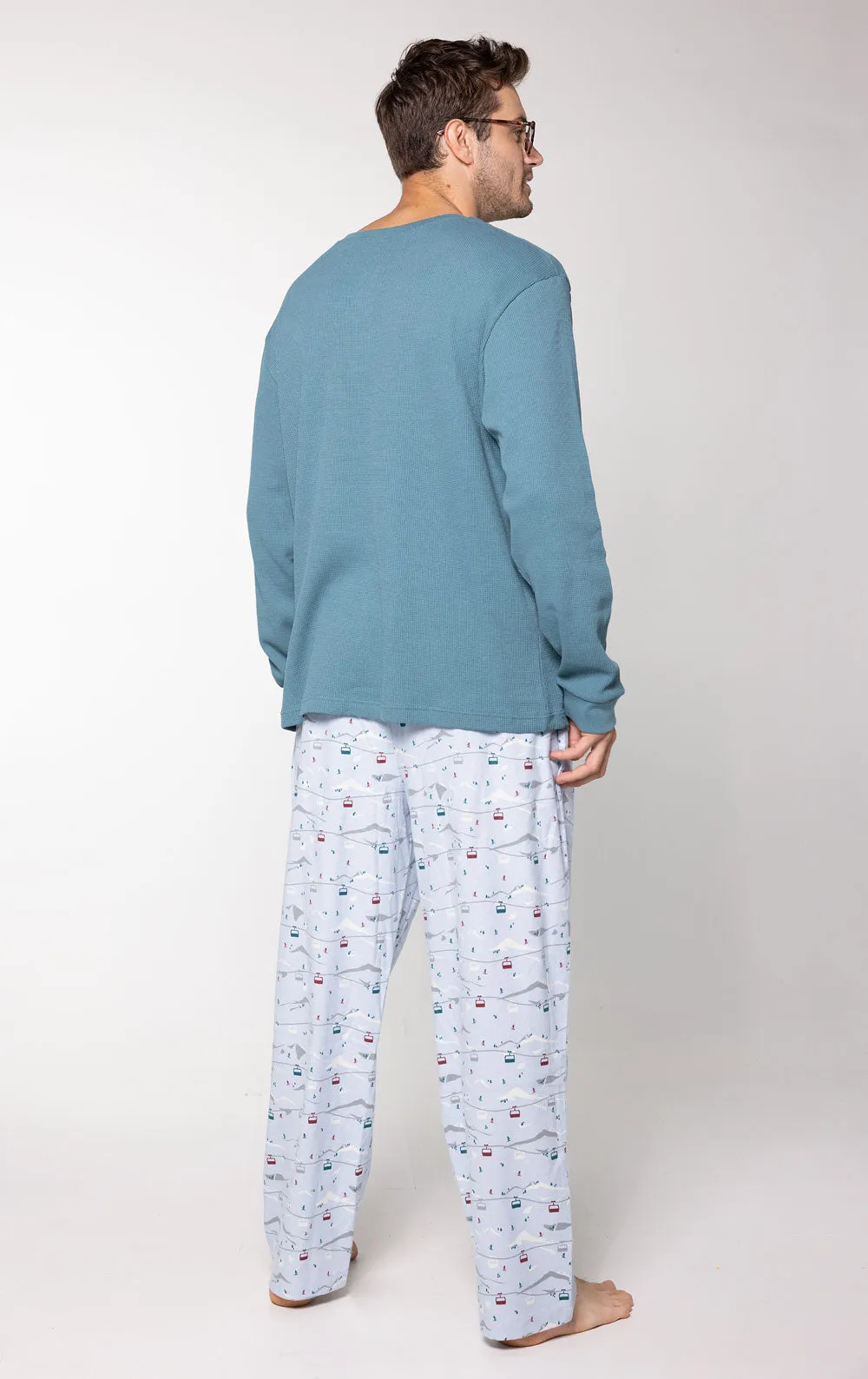 Apres Ski Flannel Men's Pajamas - Couples sold by Pajamagram product image thumbnail 5