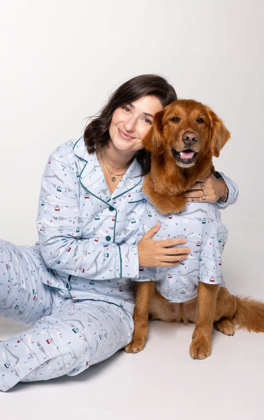 Apres Ski Flannel Men's Pajamas - Pet and Owner sold by Pajamagram product image thumbnail 2