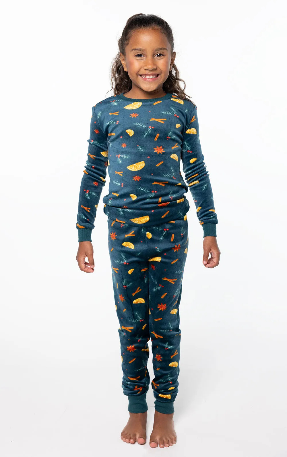 Holiday Garland Unisex Kid’s Pajamas - Family Set sold by Pajamagram