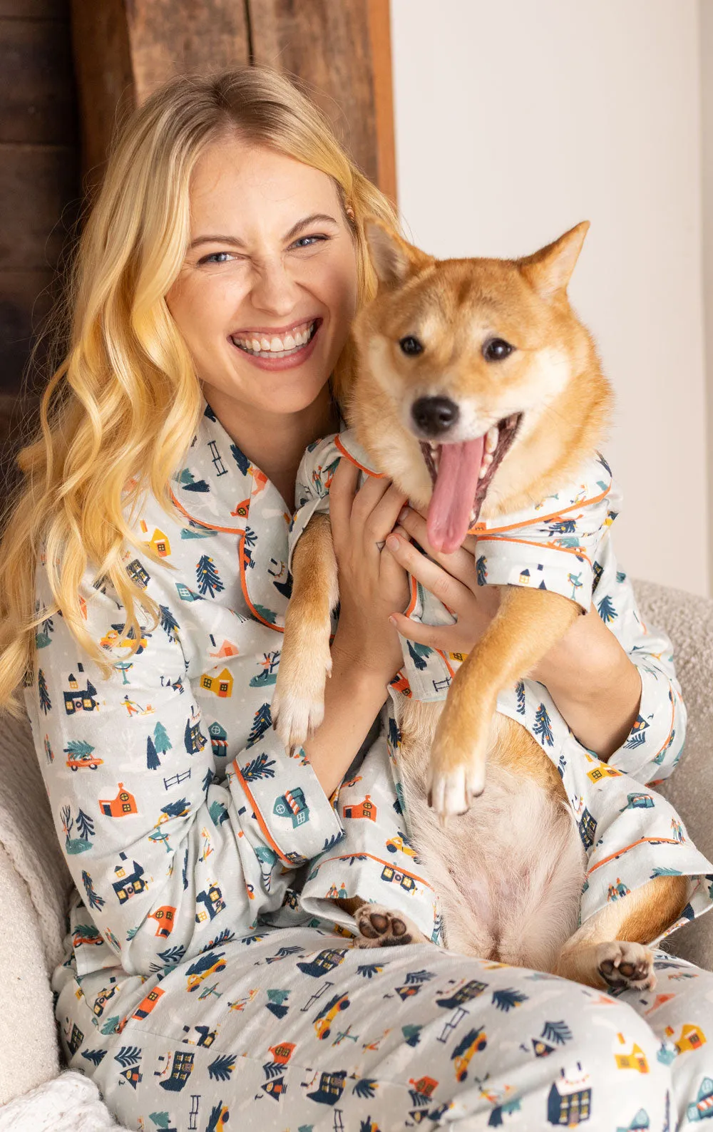 Snow Globe Matching Pet & Owner Pajamas sold by Pajamagram product image thumbnail 2