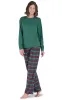 Christmas Plaid Matching Couples Pajamas sold by Pajamagram