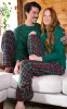 Christmas Plaid Matching Couples Pajamas sold by Pajamagram