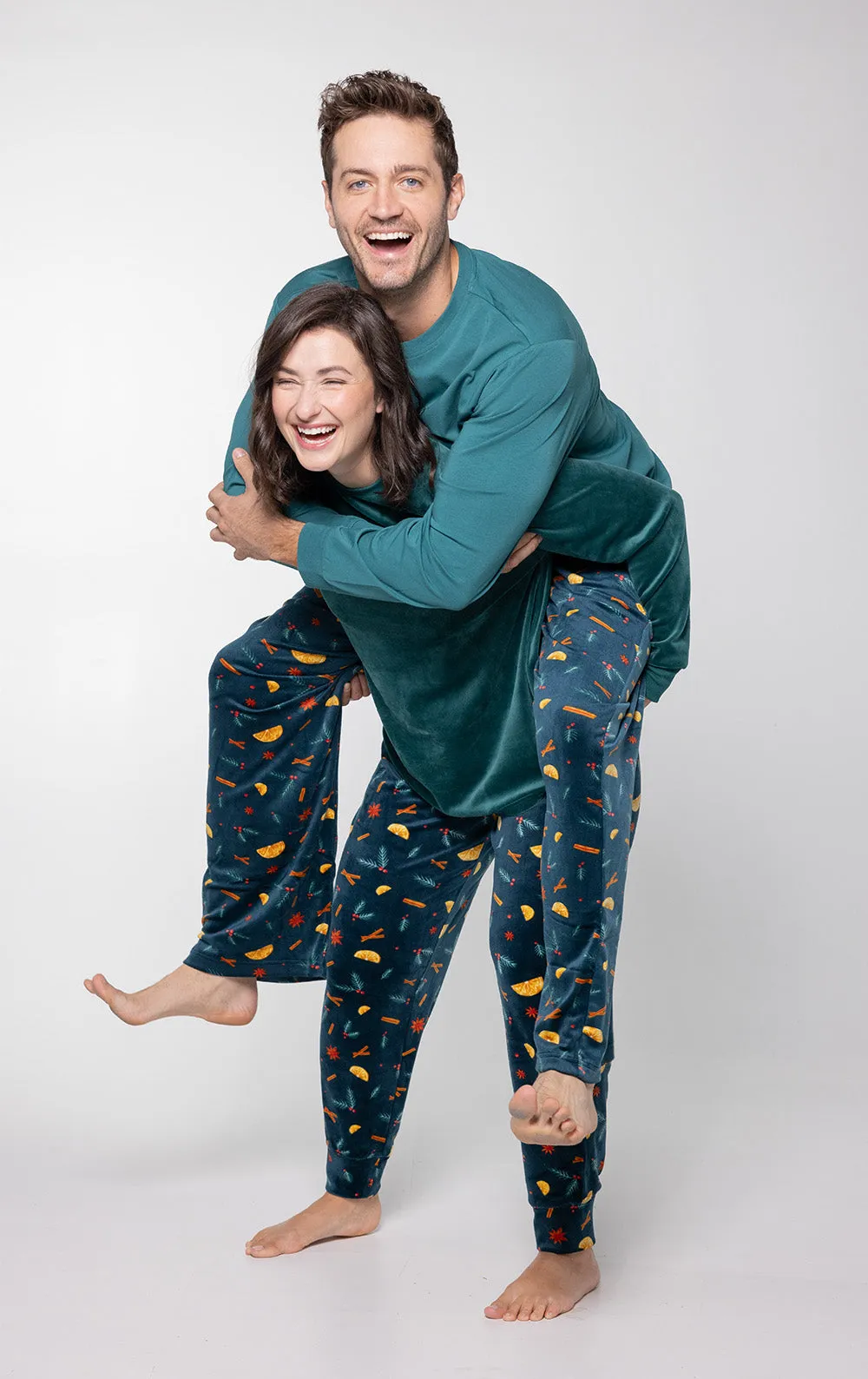 Holiday Garland Matching Couples Pajamas sold by Pajamagram product image thumbnail 5