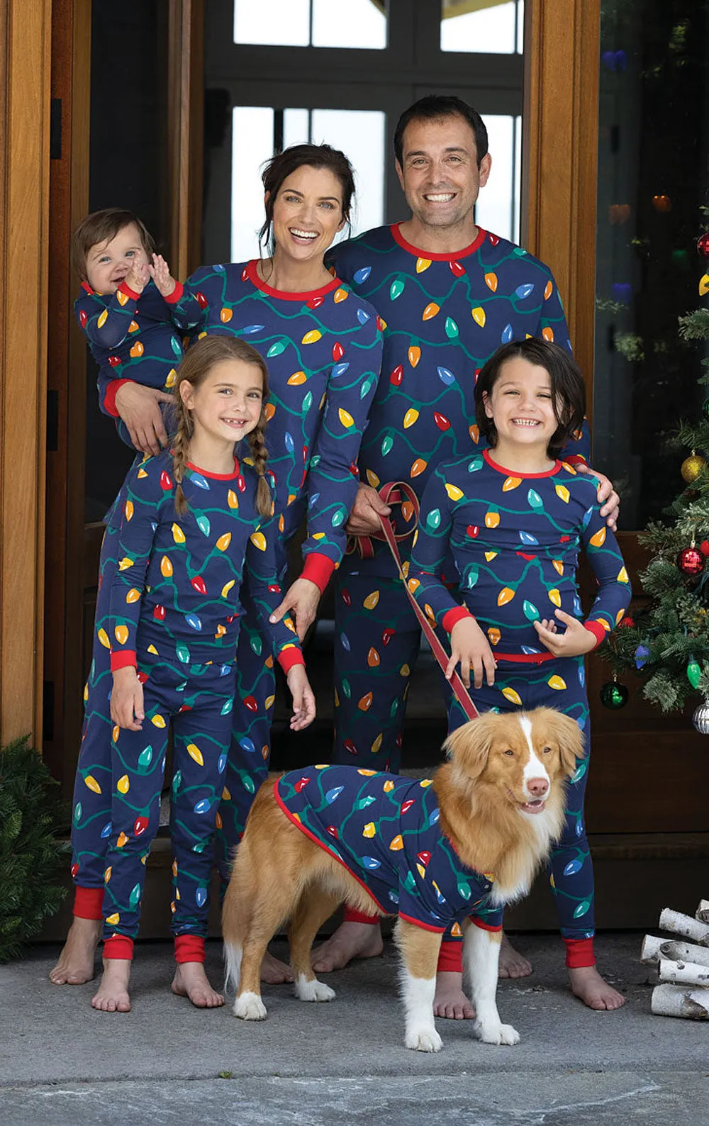 Christmas Lights Matching Family Pajamas sold by Pajamagram product image thumbnail 2