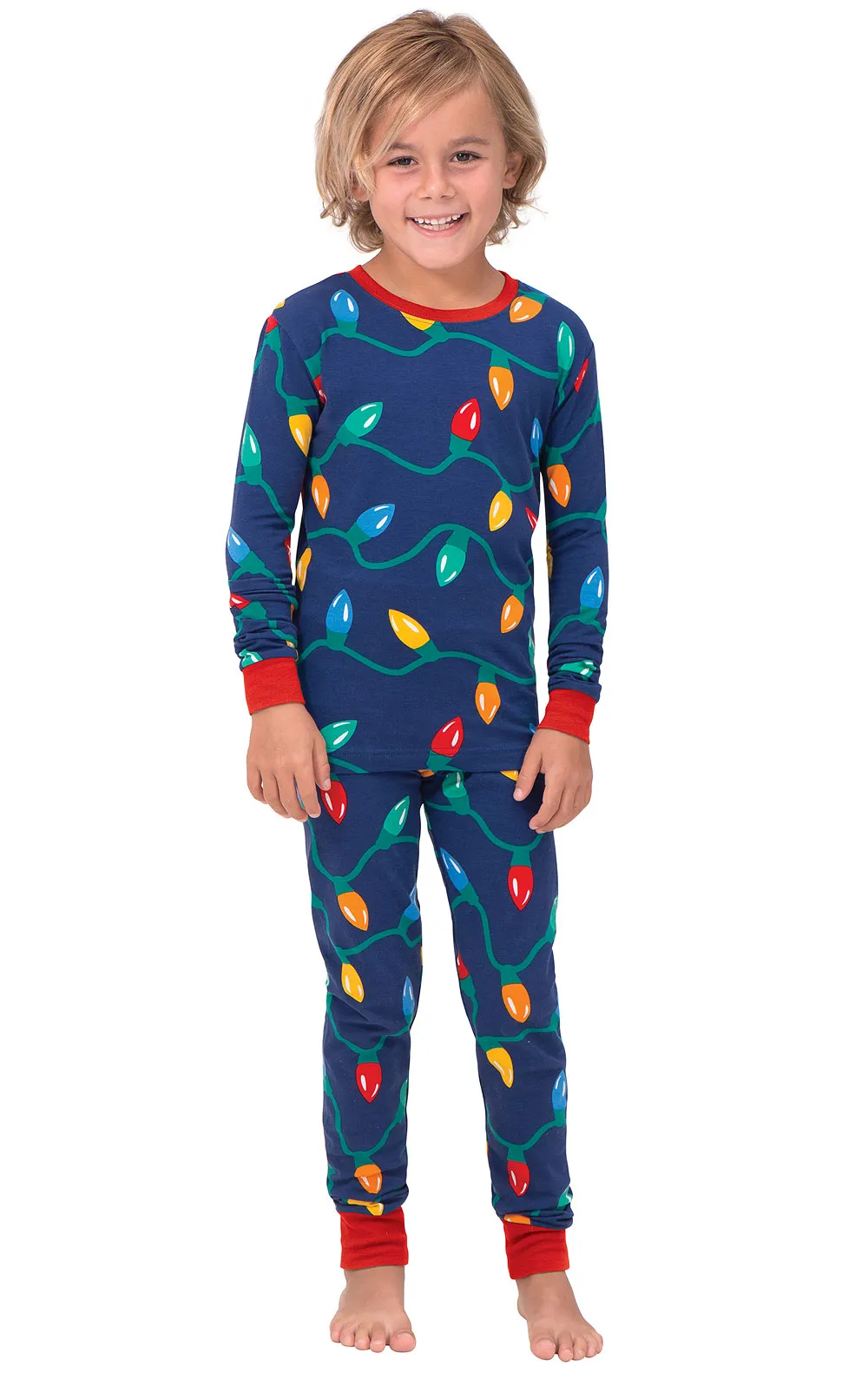 Christmas Lights Matching Family Pajamas sold by Pajamagram product image thumbnail 5