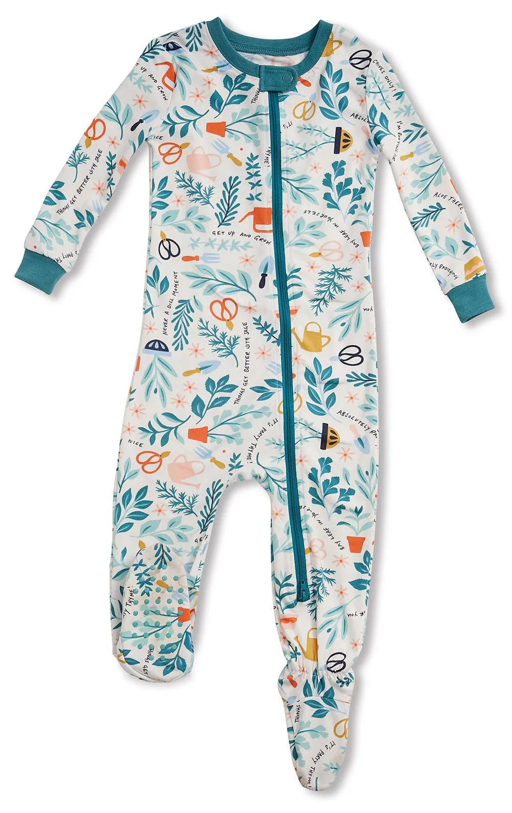 Garden Party Infant Pajamas sold by Pajamagram product image thumbnail 3