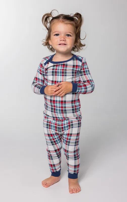 Hibernation Plaid Infant Pajamas sold by Pajamagram