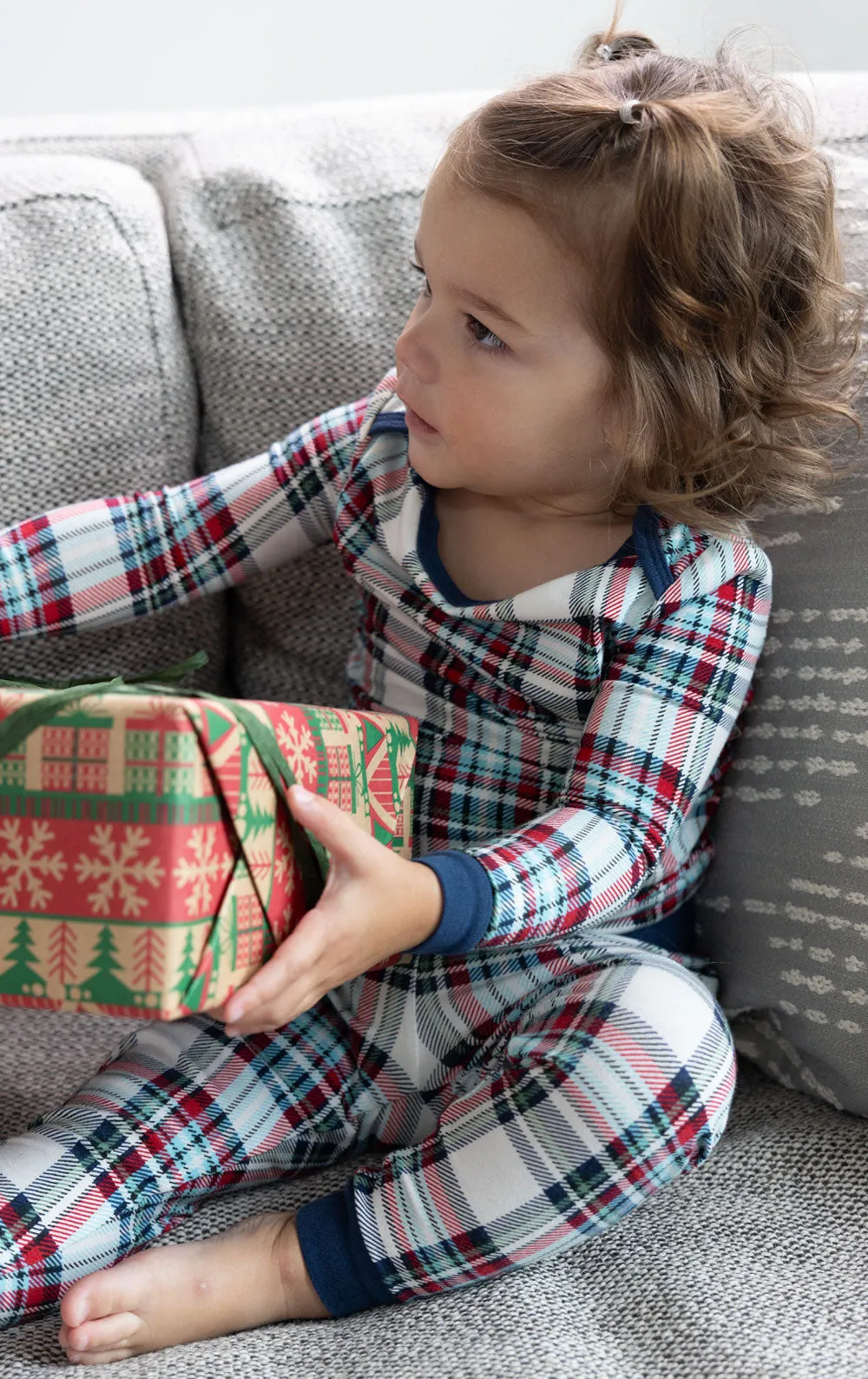 Hibernation Plaid Infant Pajamas sold by Pajamagram product image thumbnail 4