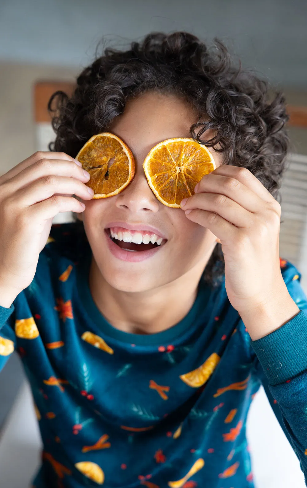 Holiday Garland Unisex Kid’s Pajamas sold by Pajamagram product image thumbnail 3