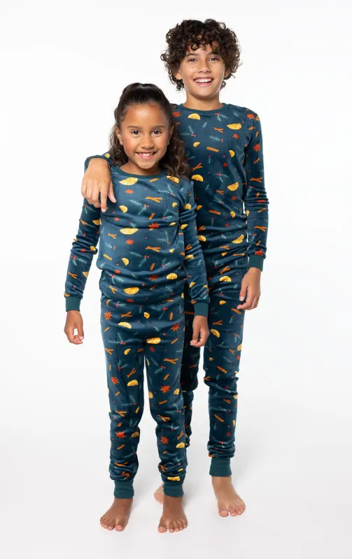 Holiday Garland Unisex Kid’s Pajamas sold by Pajamagram