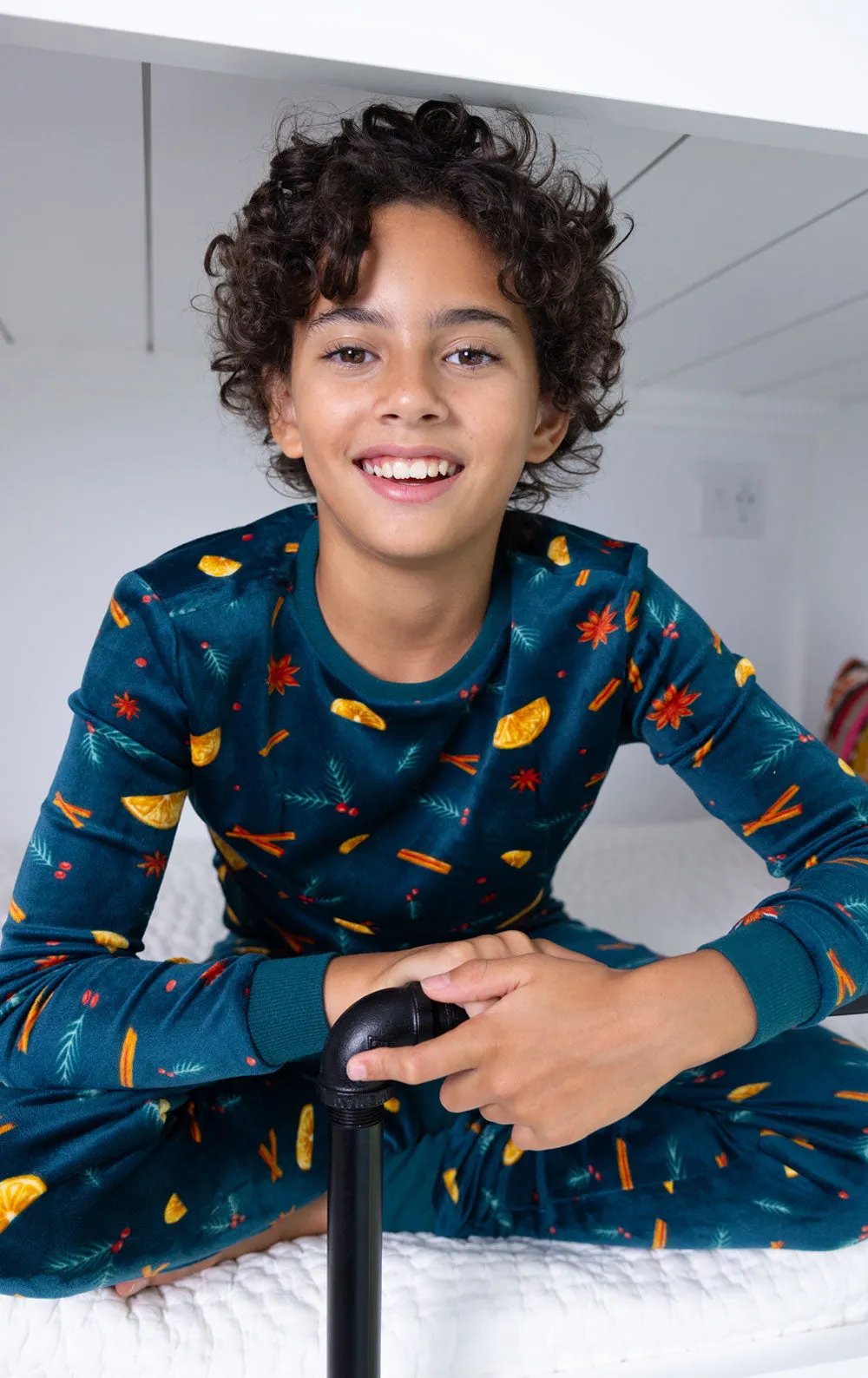 Holiday Garland Unisex Kid’s Pajamas sold by Pajamagram product image thumbnail 5