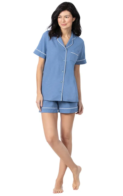 Solid Jersey Short Set sold by Pajamagram