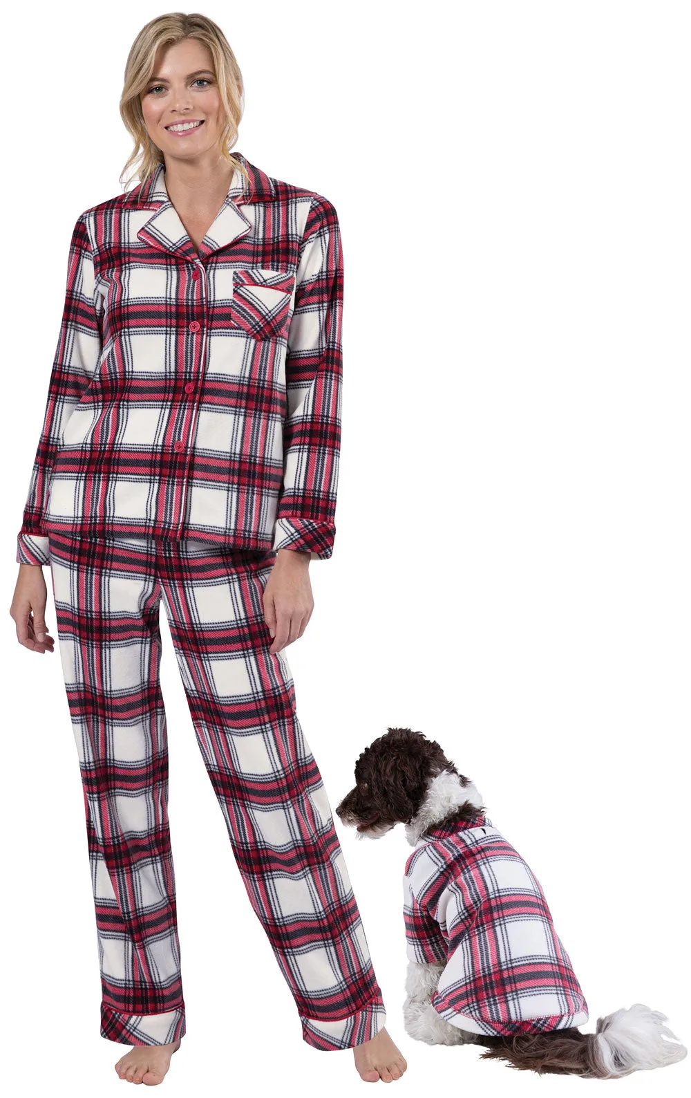 Fireside Fleece Pet Pajamas - Pet & Owner sold by Pajamagram product image thumbnail 2