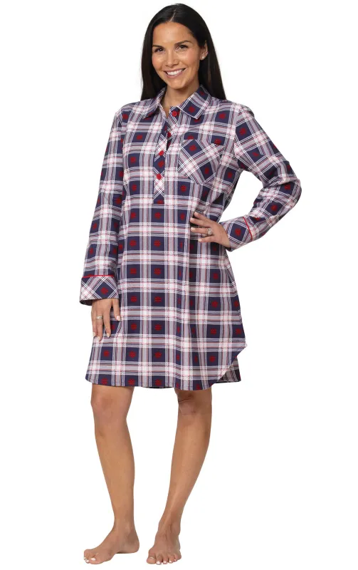 Plaid Flannel Sleepshirt - Final Sale sold by Pajamagram