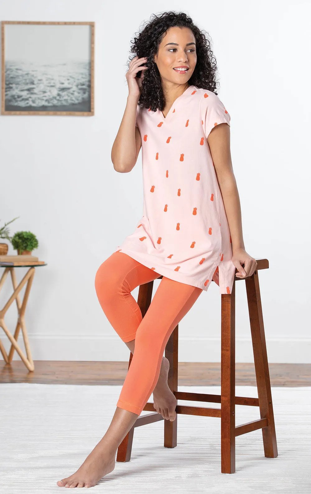 Addison Meadow Short Sleeve Legging Pajamas - Final Sale sold by Pajamagram product image thumbnail 5