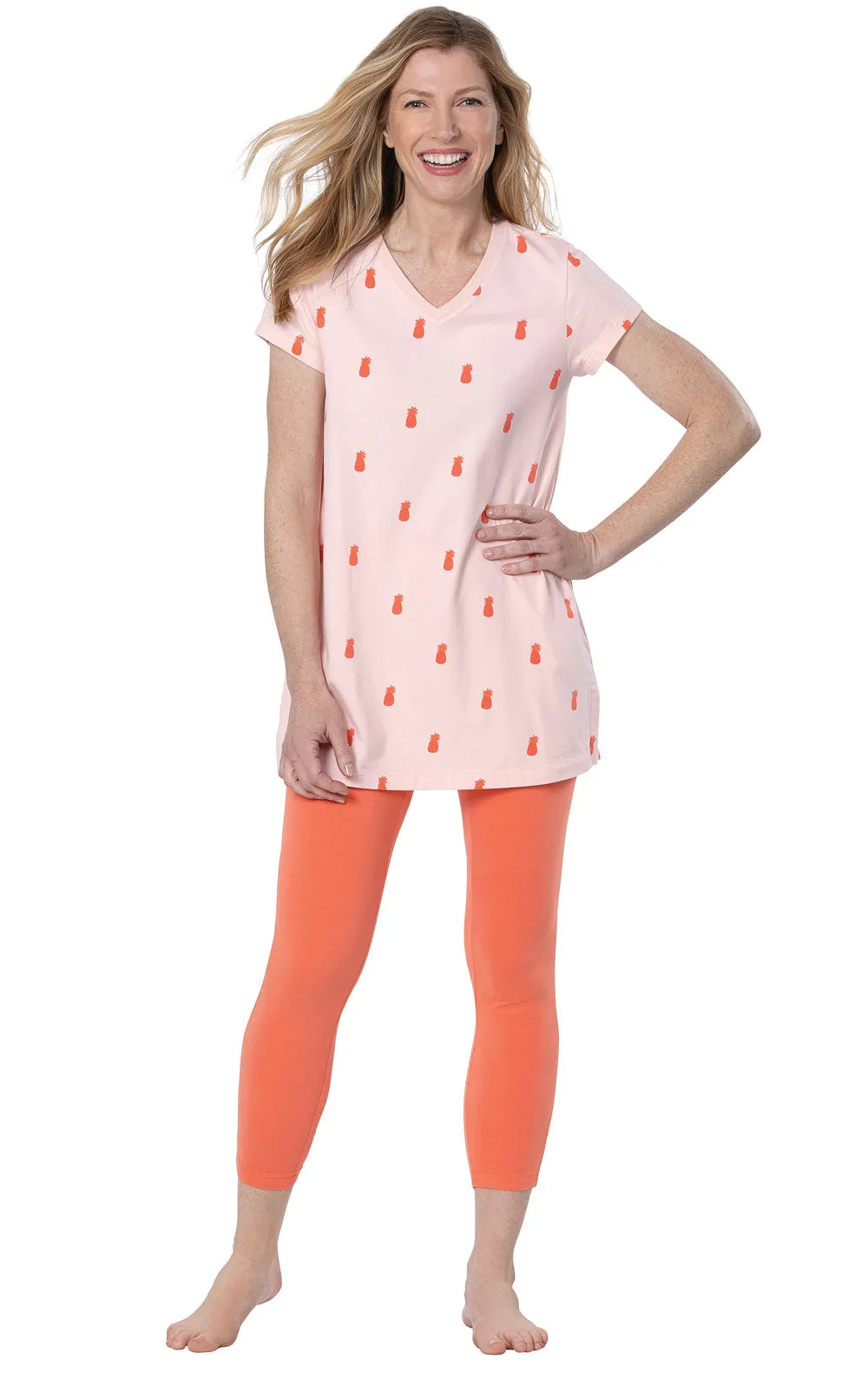 Addison Meadow Short Sleeve Legging Pajamas - Final Sale sold by Pajamagram product image thumbnail 4