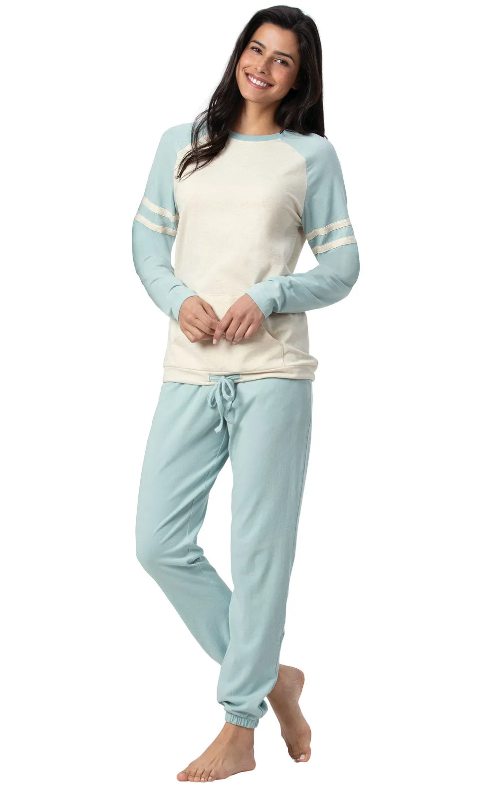 Addison Meadow Sporty Jogger Pajamas - Final Sale sold by Pajamagram