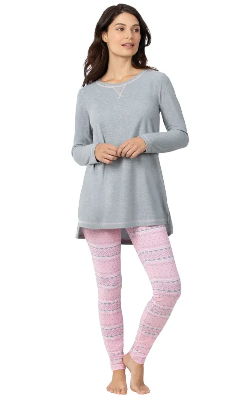 Addison Meadow Sweatshirt Legging Pajamas  - Final Sale sold by Pajamagram
