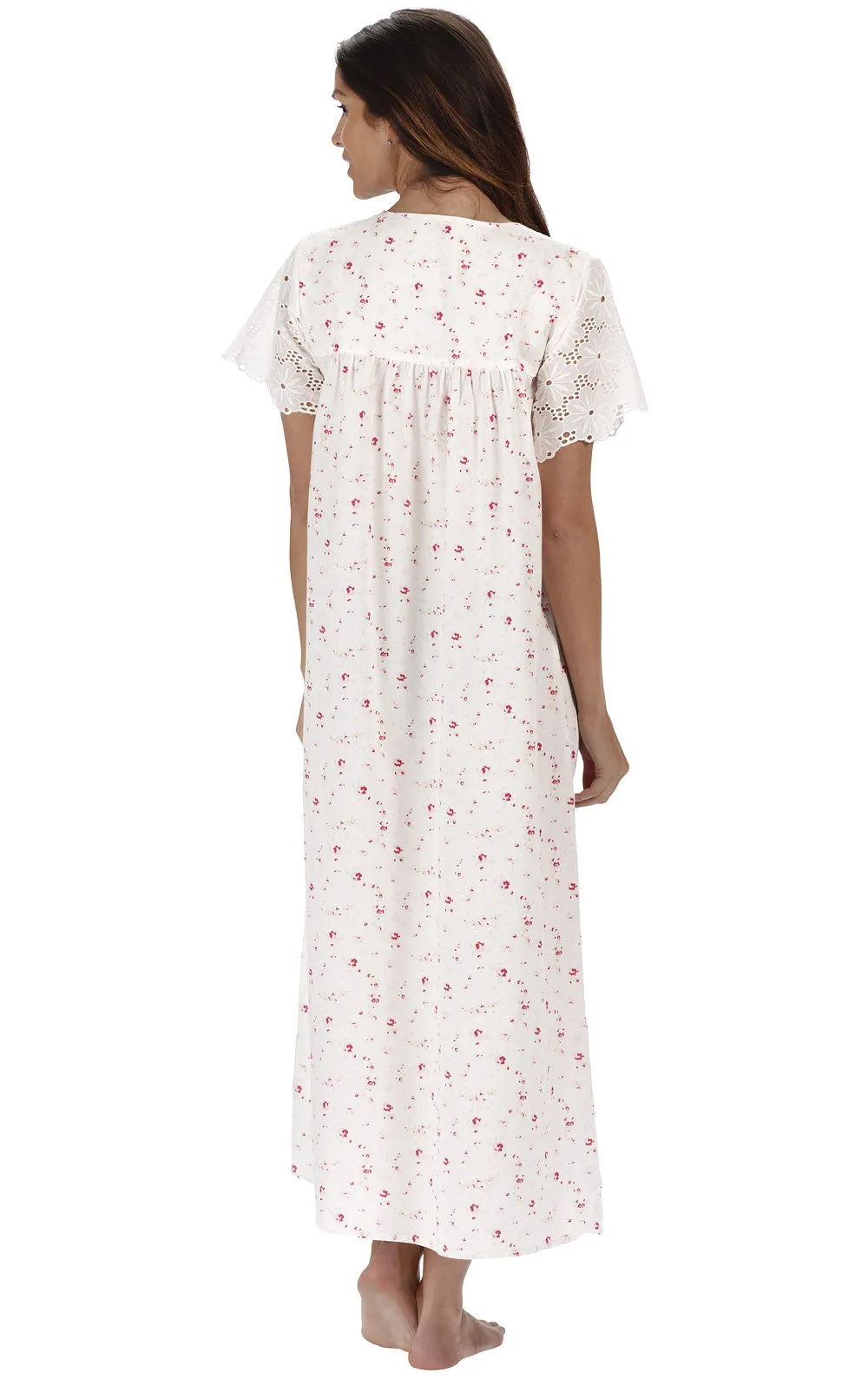The 1 For U - Elizabeth Short Sleeve Cotton Nightgown sold by Pajamagram product image thumbnail 3