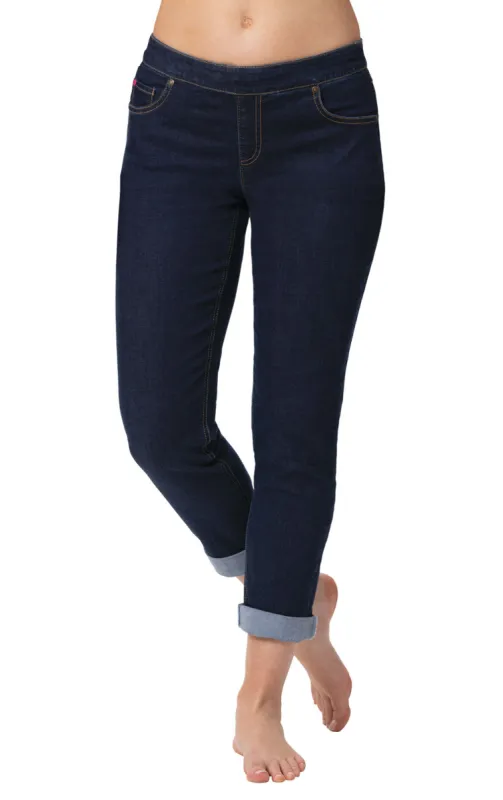 Women's Boyfriend Jeans- Indigo sold by Pajamajeans