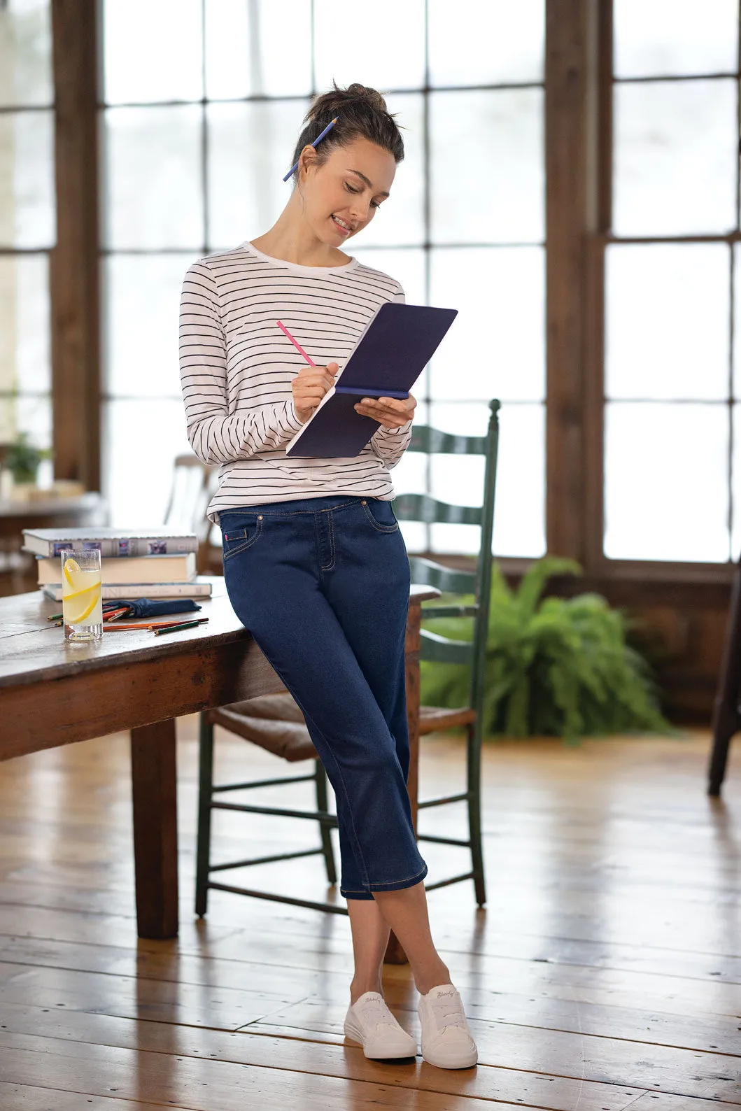 Women's Capris Jeans sold by Pajamajeans product image thumbnail 2