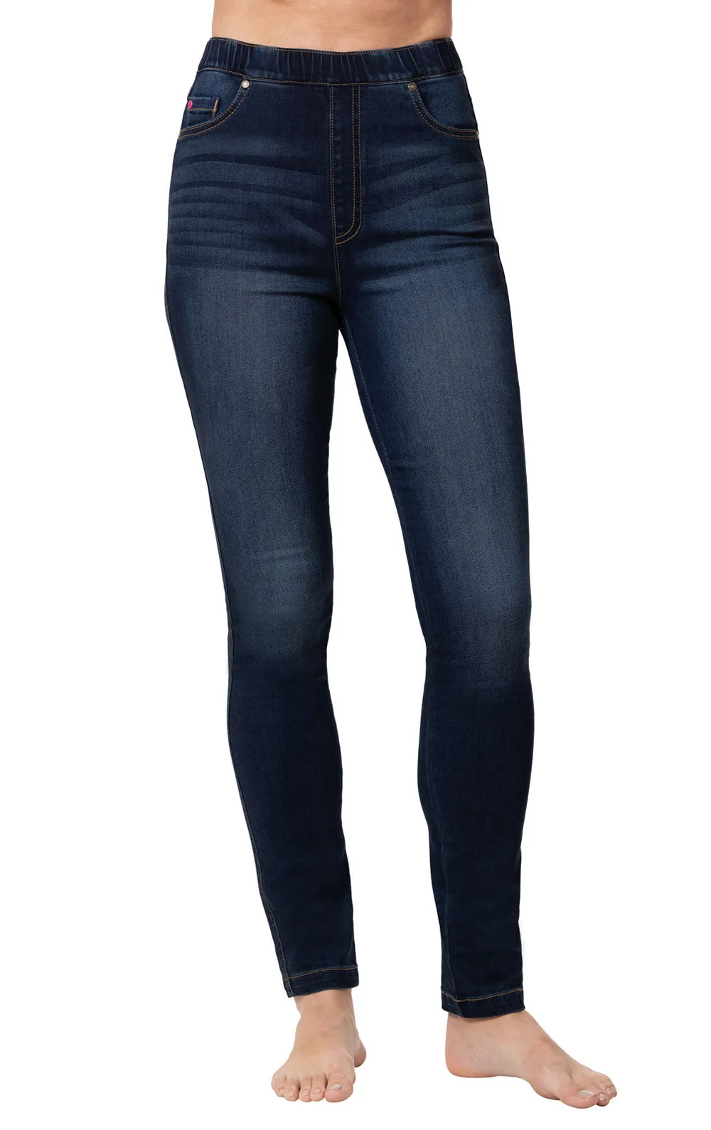 Women's High-Waist Skinny Jeans sold by Pajamajeans