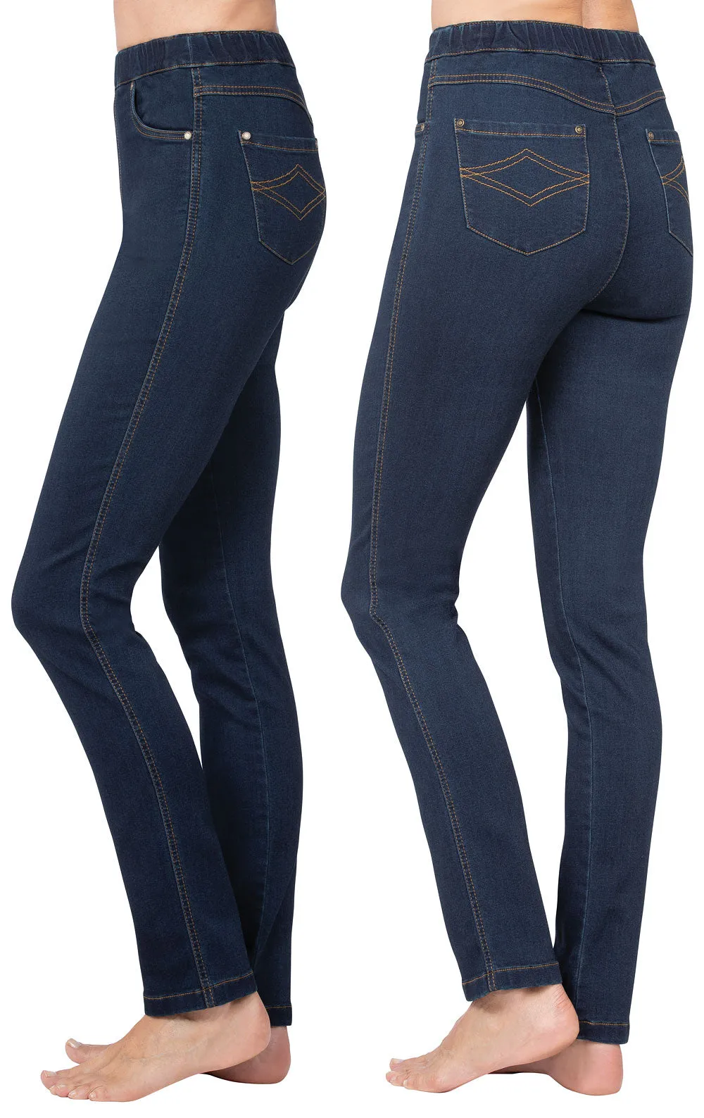 Women's High-Waist Skinny Jeans sold by Pajamajeans product image thumbnail 3