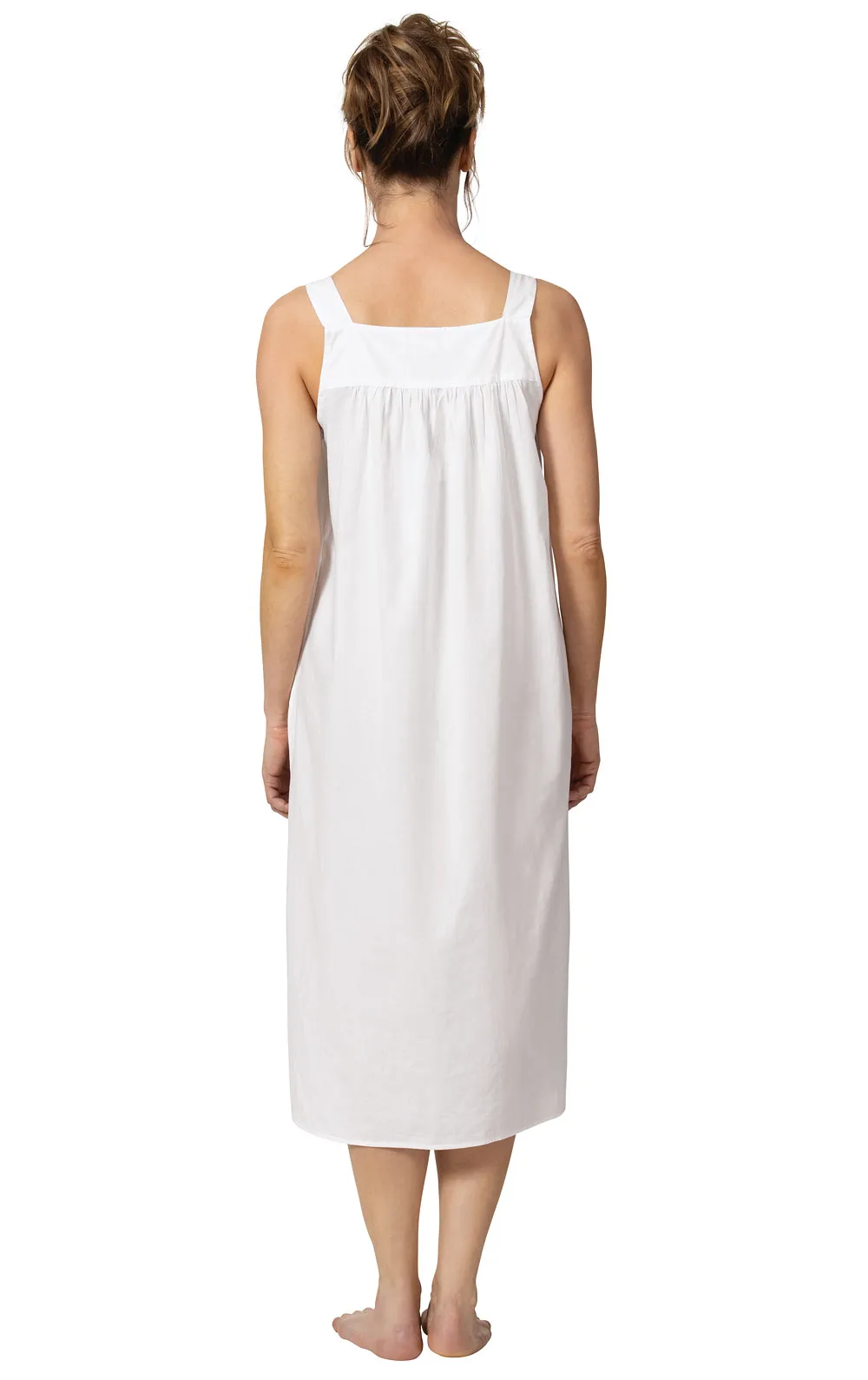 Meghan - Women's Sleeveless Cotton Nightgown sold by The 1 For U product image thumbnail 3