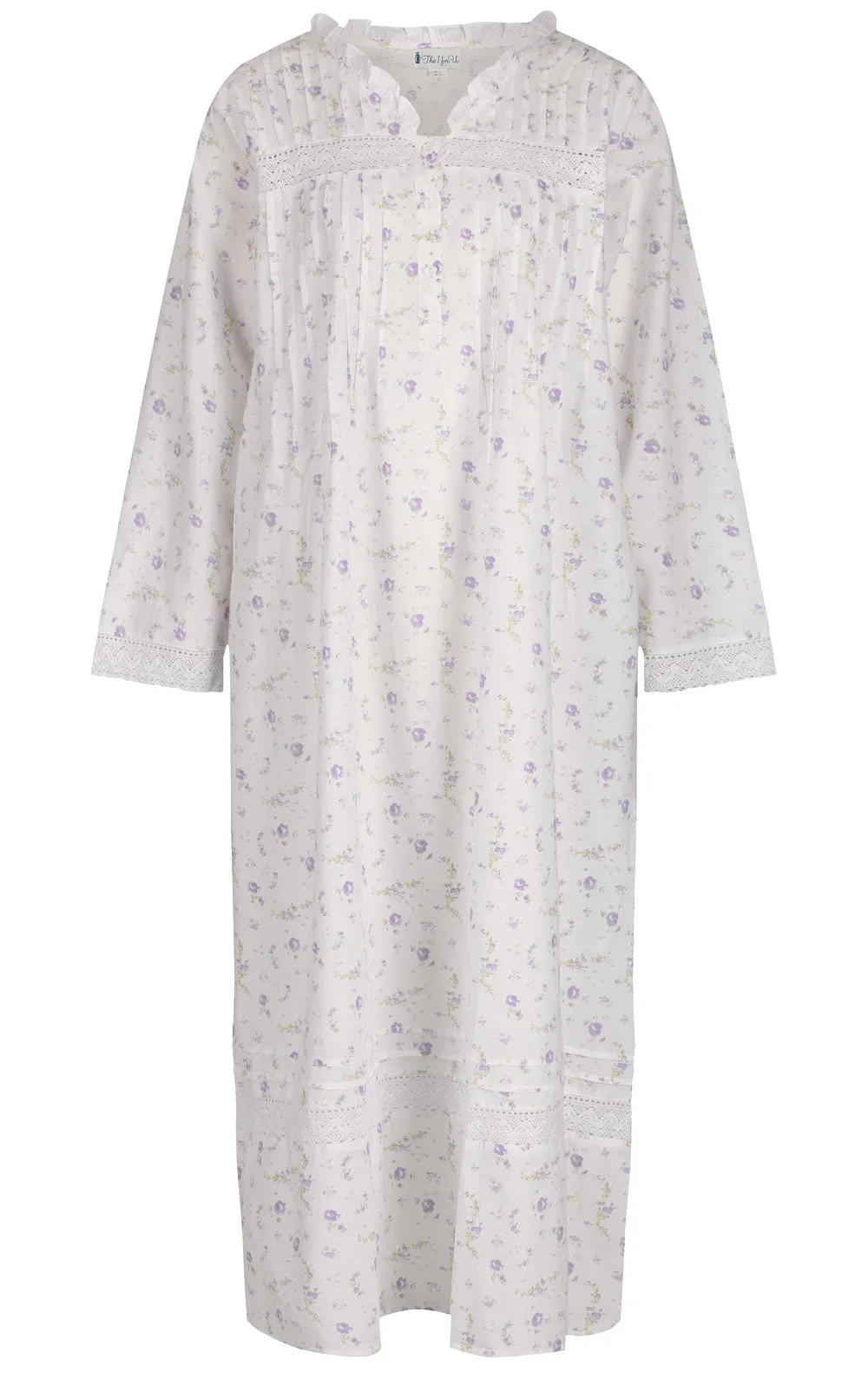 Annabelle - Women's Long Sleeve Cotton Nightgown sold by The 1 For U product image thumbnail 3