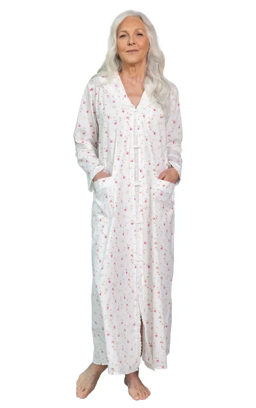 Eileen - Women's Long Sleeve Housecoat sold by The 1 For U